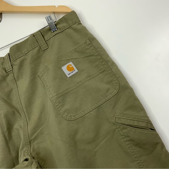 Carhartt Men’s Relaxed Fit Force Extremes Work Pants. Size 38 x 32. Light green. - Picture 3 of 9